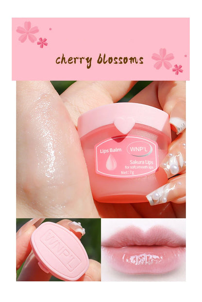1pc Moisturizing Lip Balm All-natural Lip Mask for Dry Lips Refreshing Anti-Cracked Lip Gloss Treatment Makeup