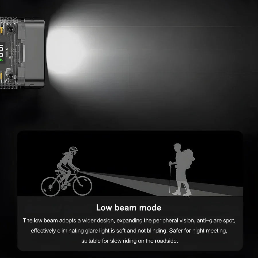 T6 LED Bike Front Light Bicycle Headlight Rechargeable Bright MTB Road Bike Head Lamp LED Cycling Flashlight for Night Riding